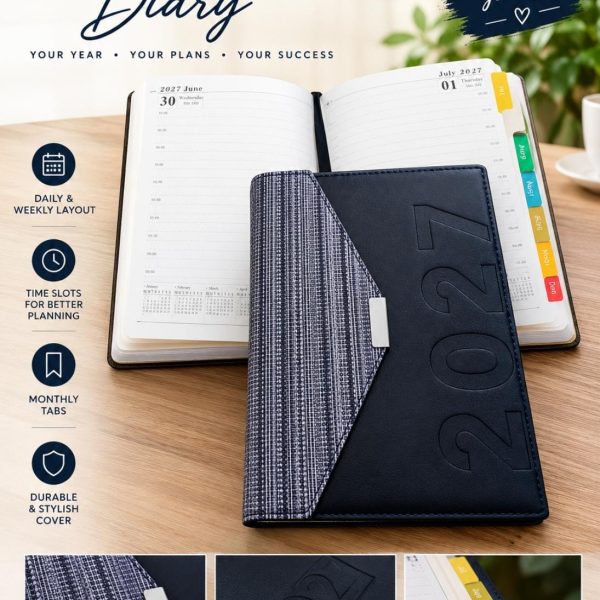 2027 Diary V Design
