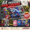 A4 Designer Book Covers