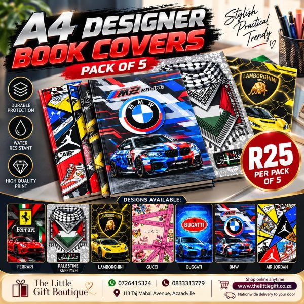 A4 Designer Book Covers