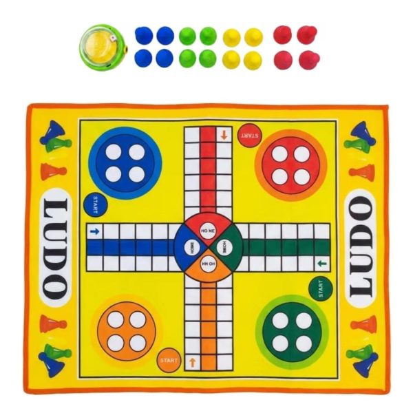 Alternative view of Giant Ludo Game With Light Up Dice Spinner