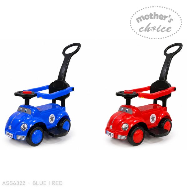 Mother’s Choice 3-in-1 Baby & Toddler Ride-On Car