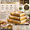 Stainless Steel Super Large Food Storage Container